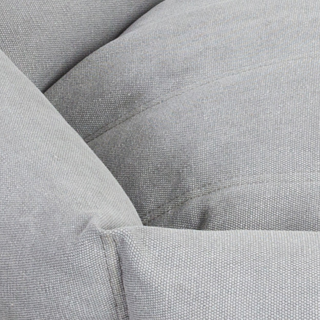 Rugged Canvas Hex Cushion in Stone (FINAL SALE) HOME VELVET HIPPO   