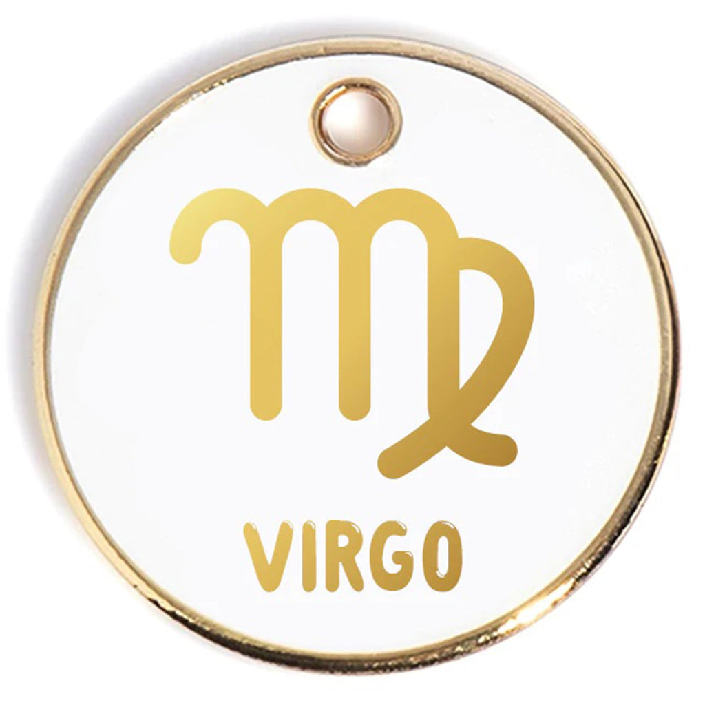What's Your Sign? Custom Dog Tag (Custom/Drop-Ship) Accessories TRILL PAWS Virgo  