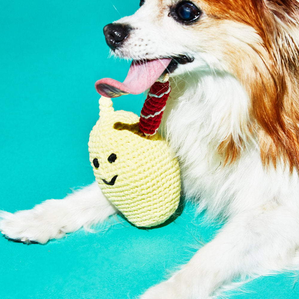 WARE OF THE DOG | Hand Crochet Lemonade Toy Toy WARE OF THE DOG   
