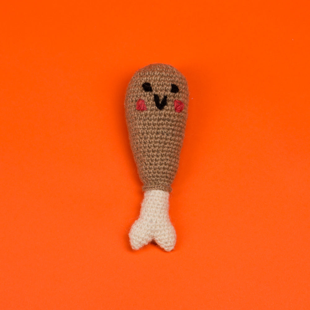 WARE of the DOG | Hand Knit Drumstick Toy Play WARE OF THE DOG   