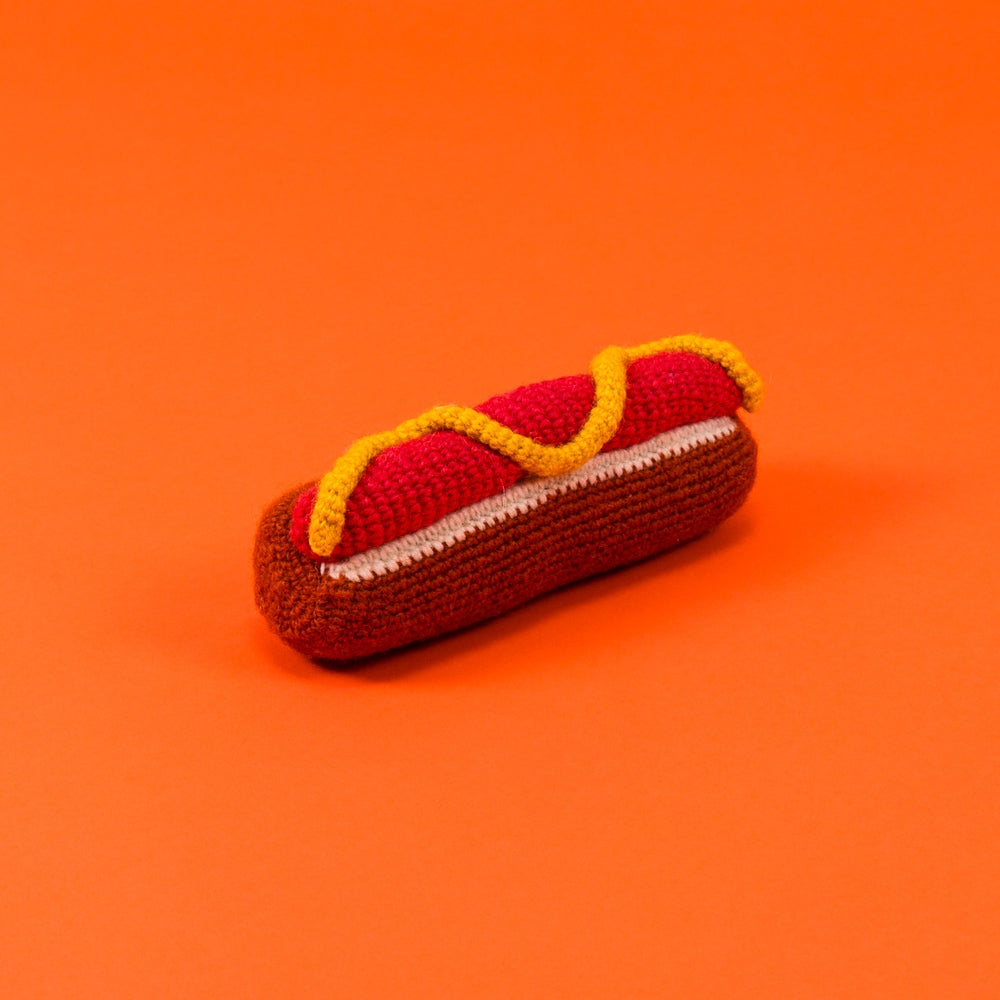 WARE of the DOG | Hand Knit Hot Dog Play WARE OF THE DOG   