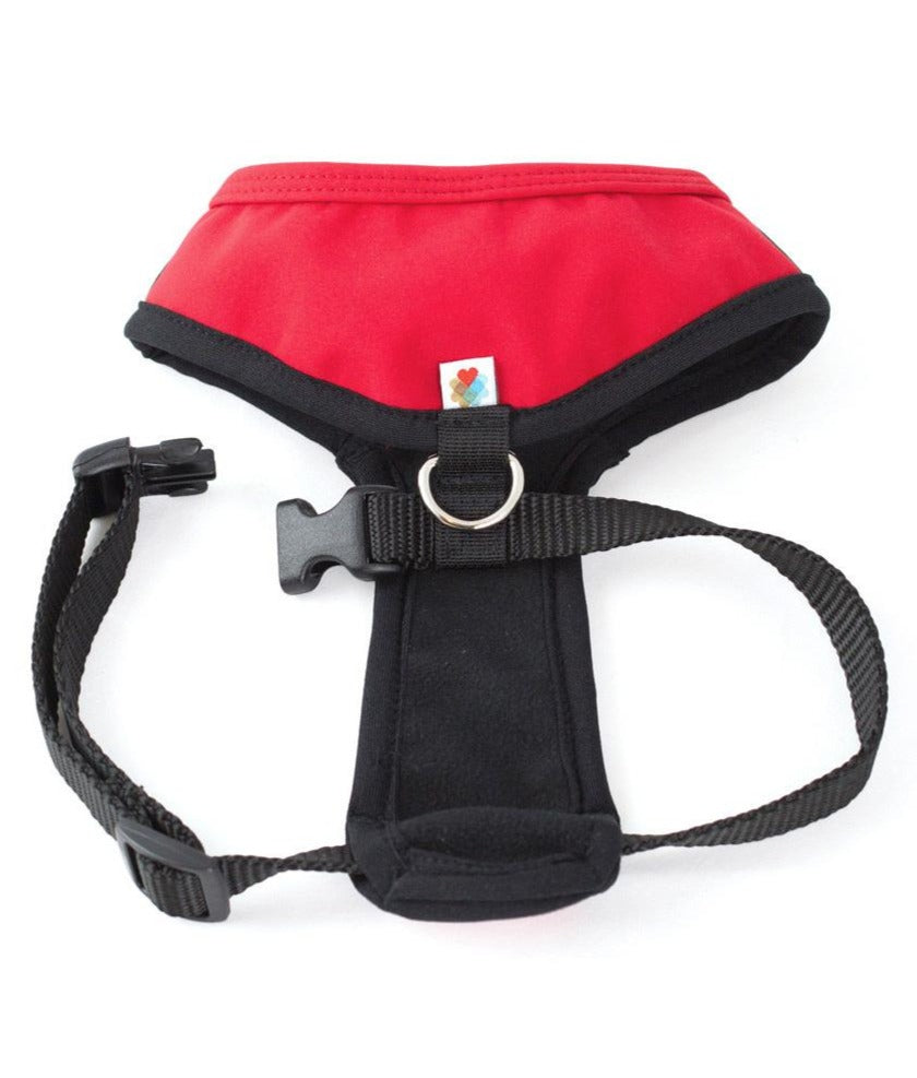 Laguna Dog Harness in Red WALK WILDEBEEST   