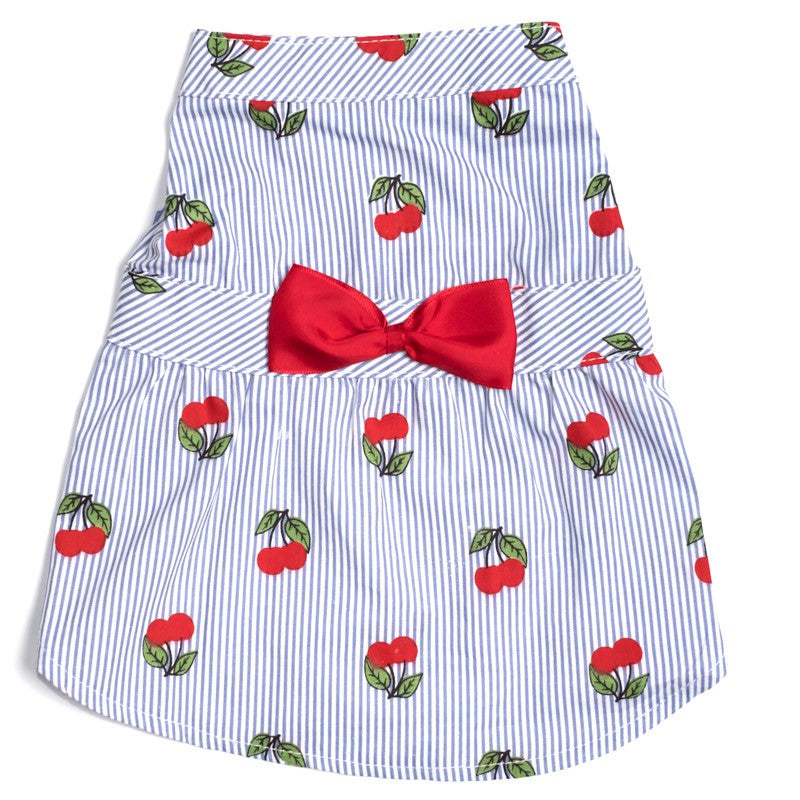 THE WORTHY DOG | Cherries Dress Apparel THE WORTHY DOG   