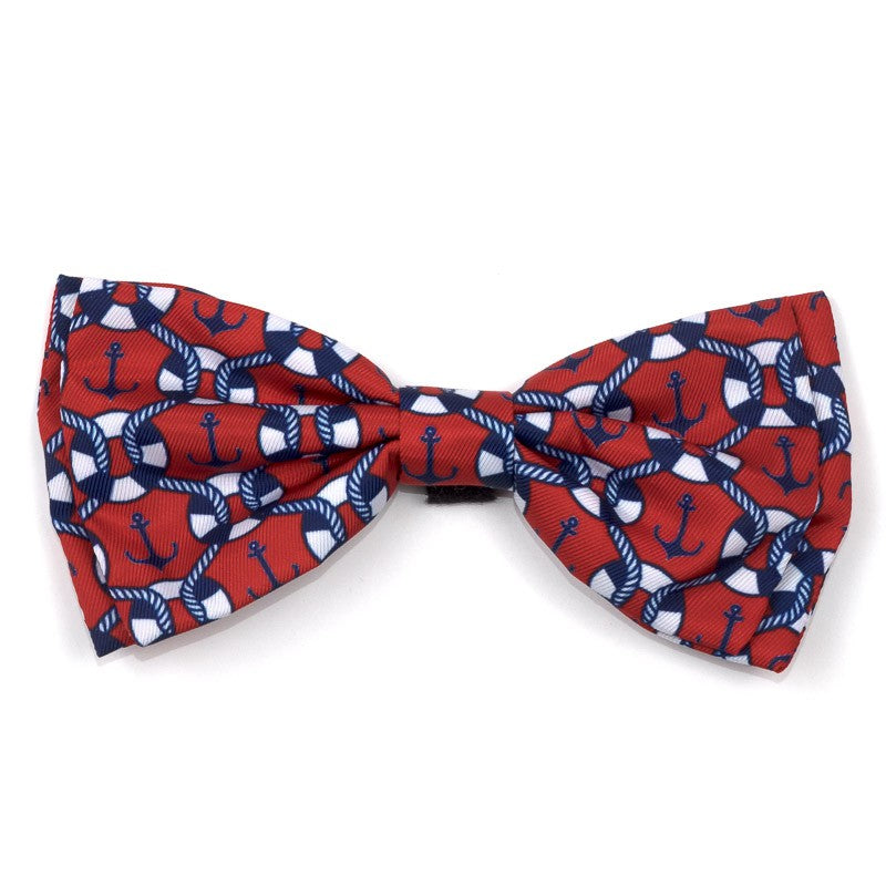 THE WORTHY DOG | Ships Ahoy Bow Tie Accessories THE WORTHY DOG   