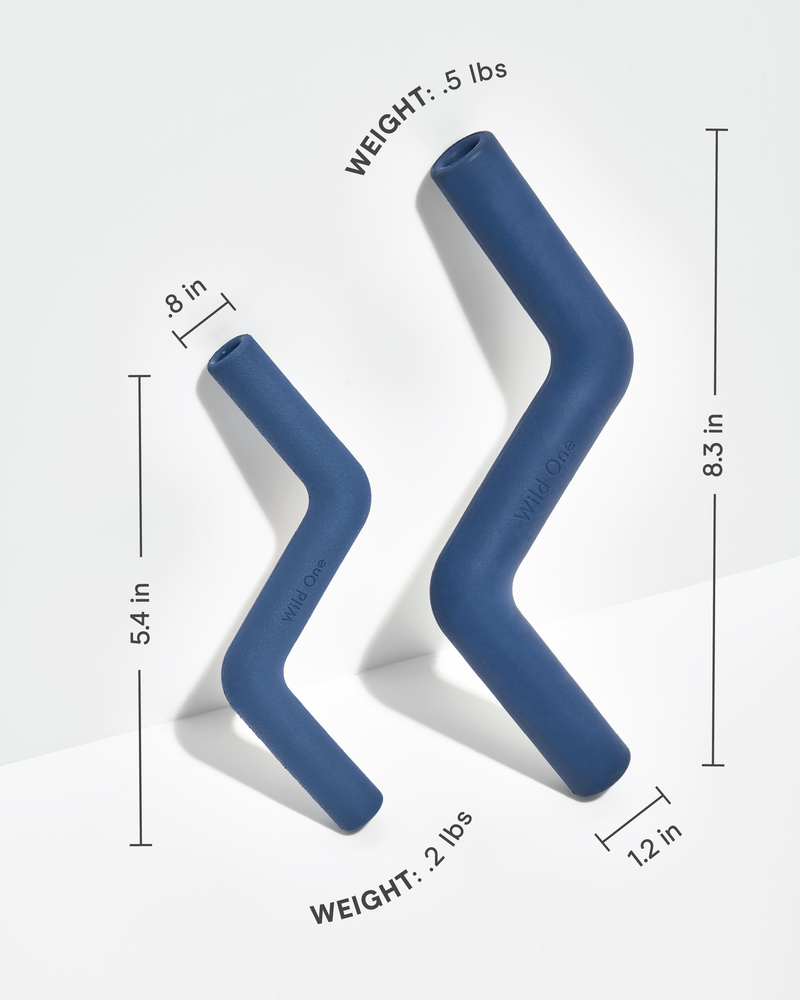 Bolt Bite Dog Toy in Navy Play Wild One   