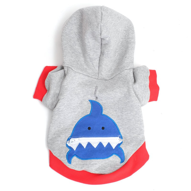 Shark Hoodie (Drop-Ship) Drop Ship THE WORTHY DOG   