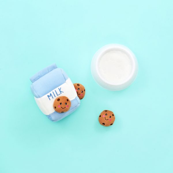 ZIPPY PAWS | Milk & Cookies Interactive Plush Toy Toys ZIPPY PAWS   