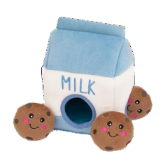 ZIPPY PAWS | Milk & Cookies Interactive Plush Toy Toys ZIPPY PAWS   