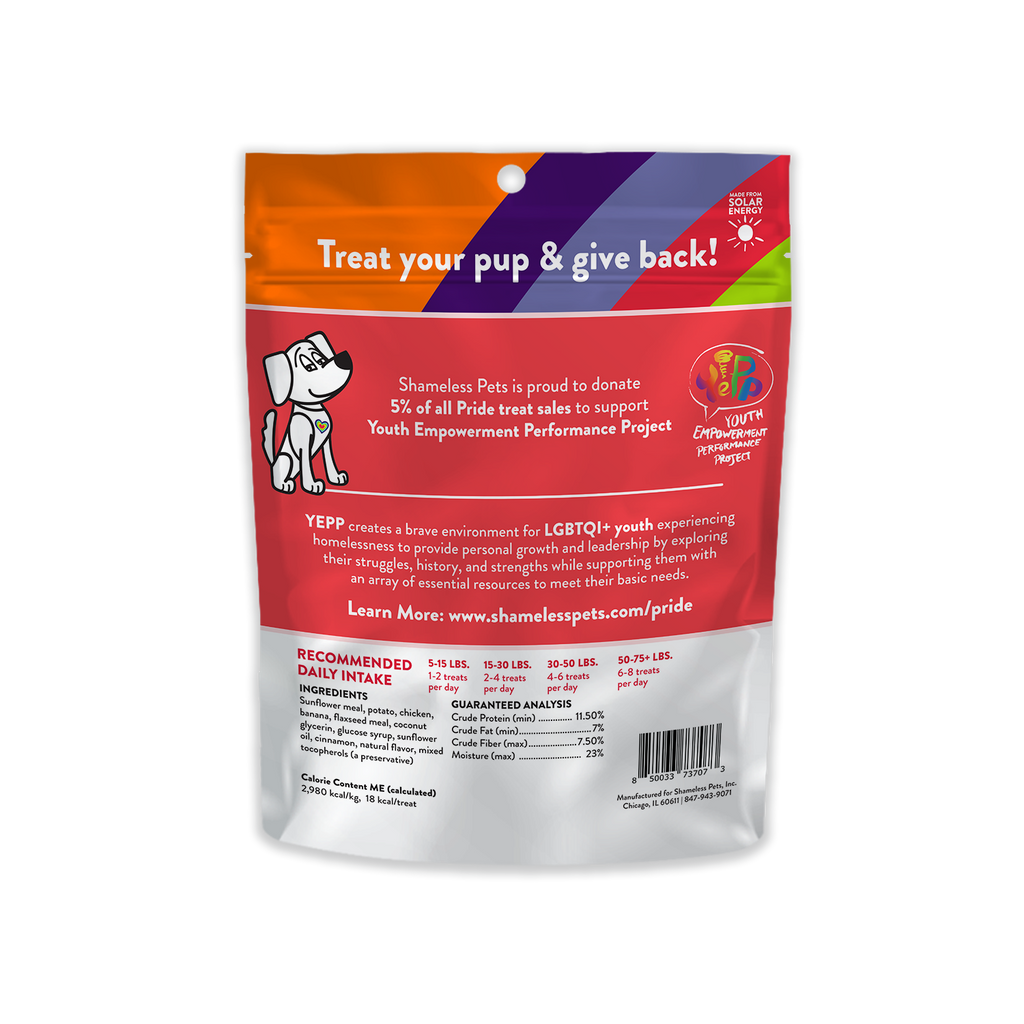Fur the Love of All Pride Dog Treats Dog Treats SHAMELESS PETS   