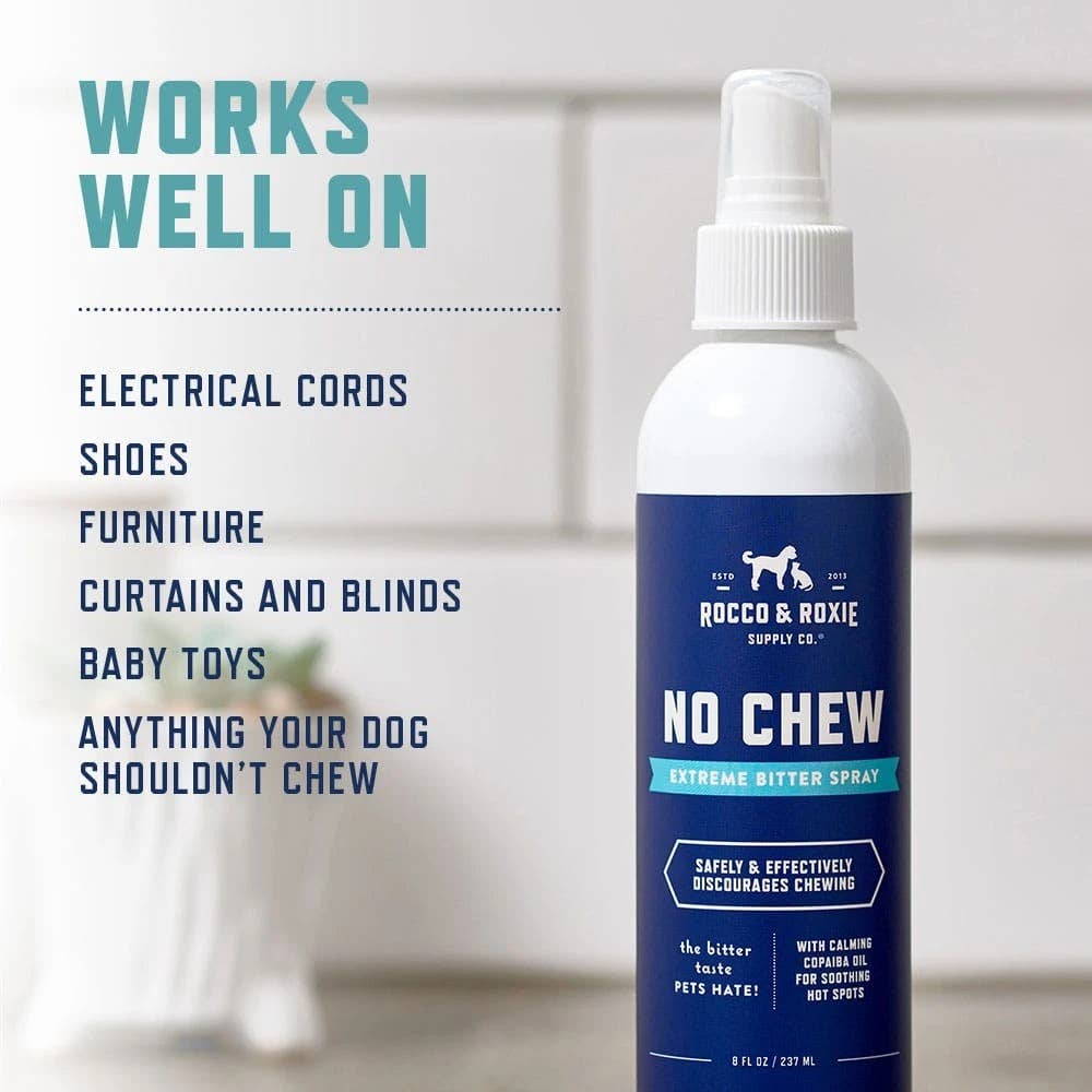 No-Chew Extreme Bitter Spray Home ROCCO & ROXIE   