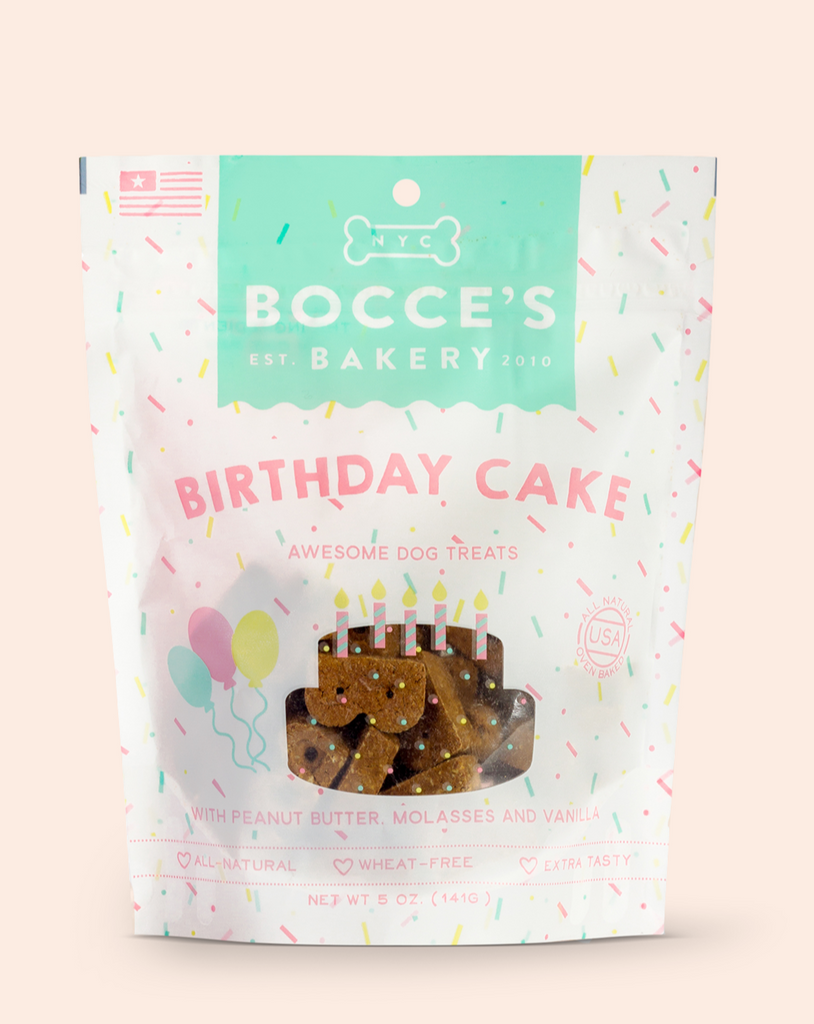 Birthday Cake Dog Treats Eat BOCCE'S BAKERY   