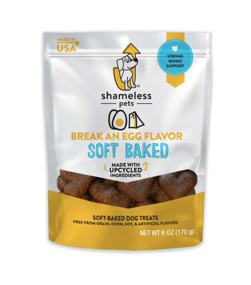 Break An Egg Soft Baked Upcycled Dog Treats (FINAL SALE) Eat SHAMELESS PETS   