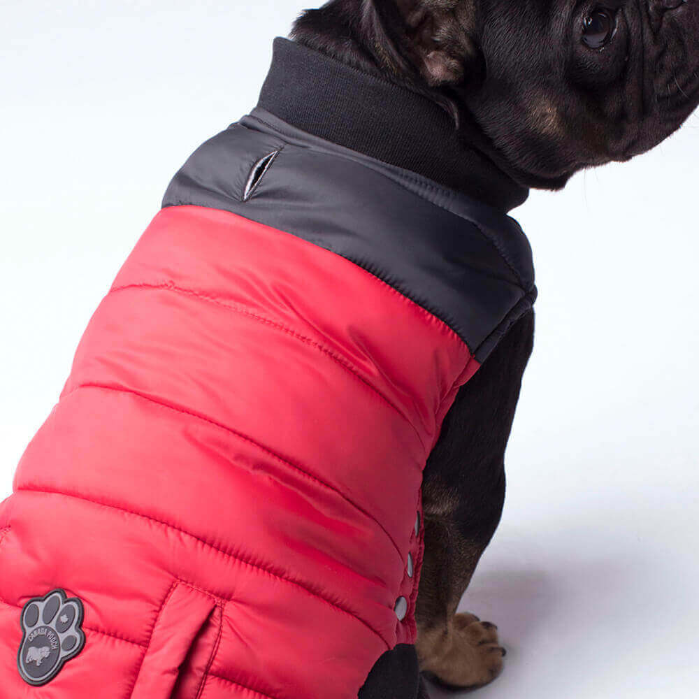 CANADA POOCH | Summit Stretch Vest in Red Coats & Jackets CANADA POOCH   