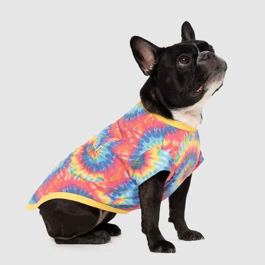 Follow Me Dog Tee in Tie Dye (FINAL SALE) Wear CANADA POOCH   