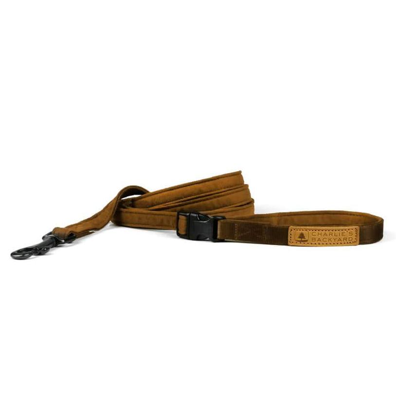 Adjustable Easy Dog Leash in Tan Walk CHARLIE'S BACKYARD   