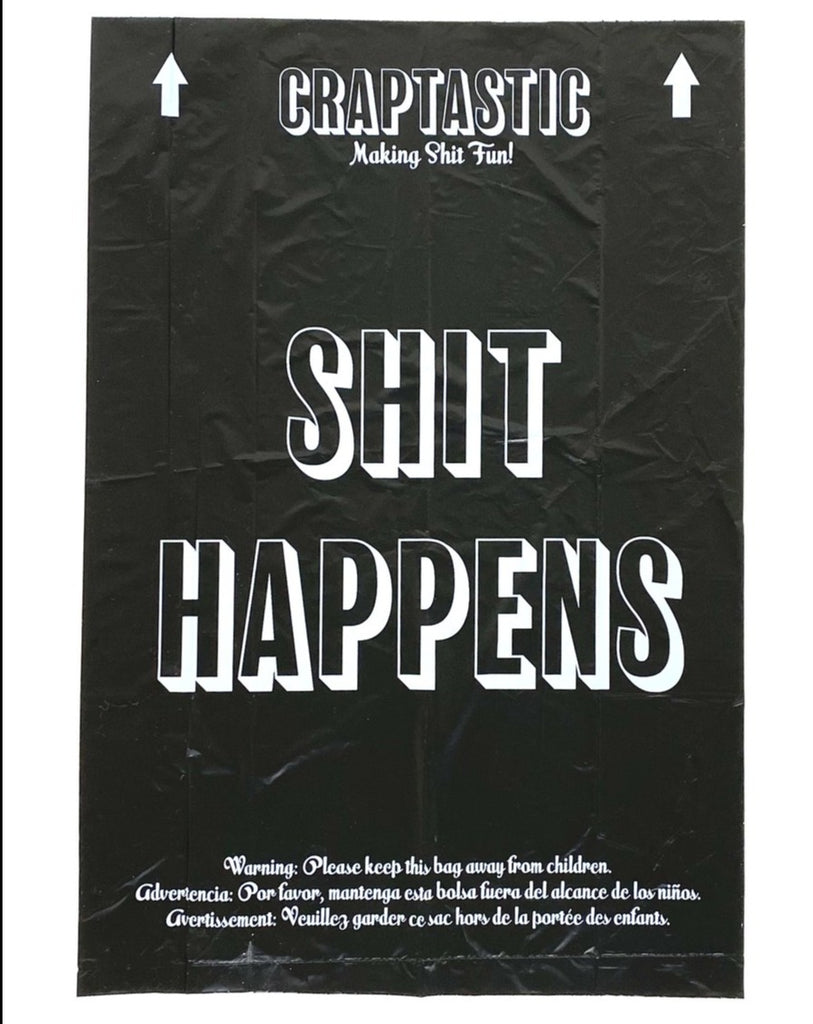 Sh*t Happens Dog Poop Waste Bags Add-Ons CRAPTASTIC   