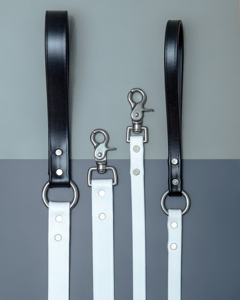 City Leash in Black & White (Made in the USA) << FINAL SALE >> WALK DOG & CO. COLLECTION   