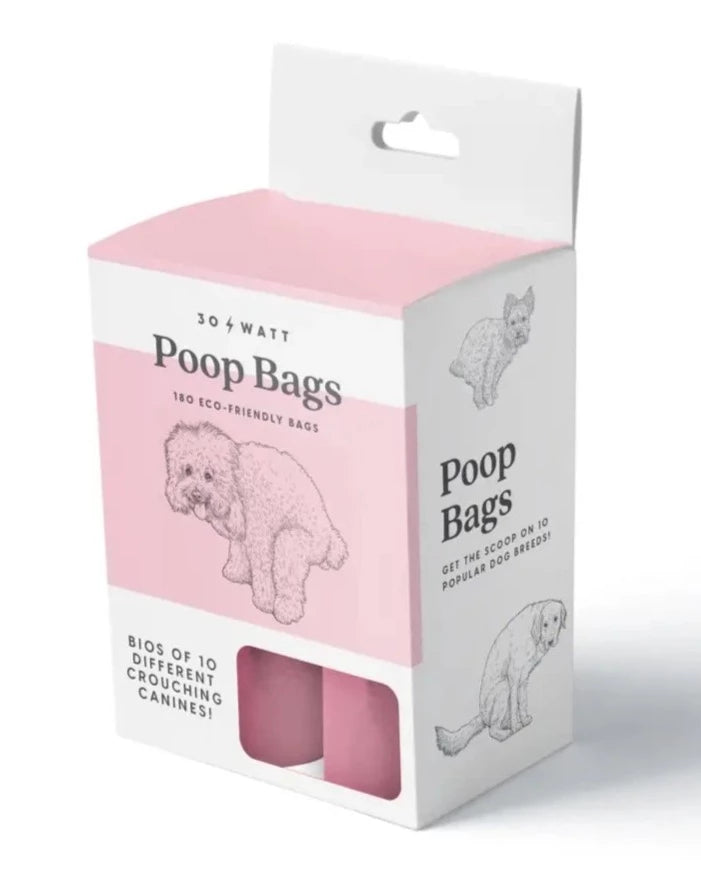 Dog Bio Poop Bag Rolls Dog Supplies 30 WATT   