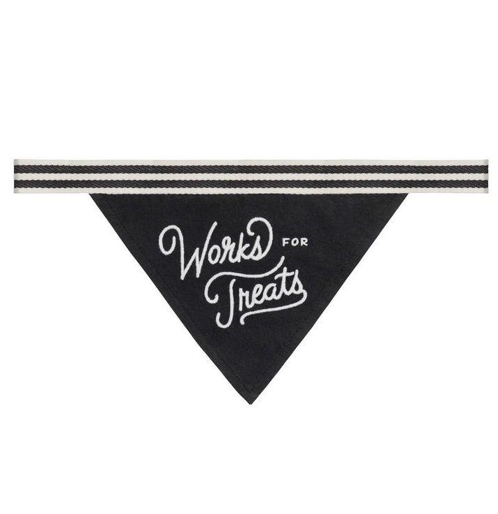 EASY TIGER | Works For Treats Bandana Accessories easy tiger   