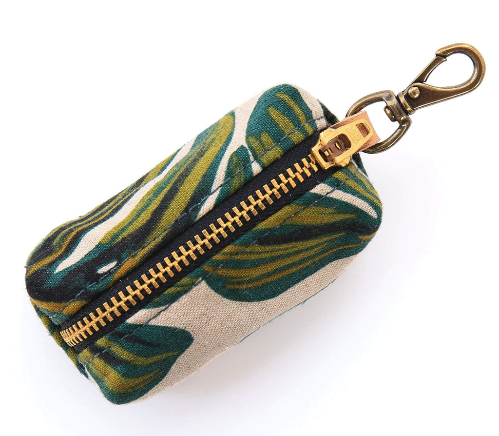 THE FOGGY DOG | Monstera Leaves Leash Bag Add-Ons THE FOGGY DOG   