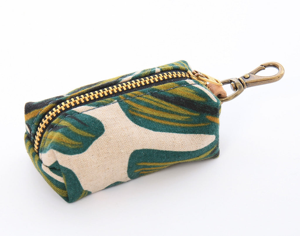 THE FOGGY DOG | Monstera Leaves Leash Bag Add-Ons THE FOGGY DOG   