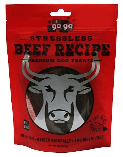 Stressless Beef Dog Treats Eat GoGo   