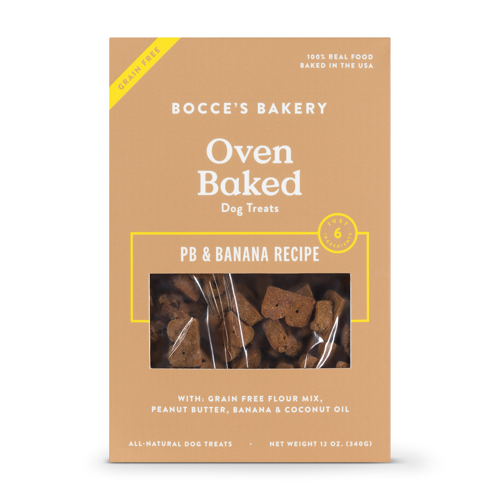 BOCCE'S BAKERY | Grain Free PB & Banana Biscuit Box Eat BOCCE'S BAKERY   