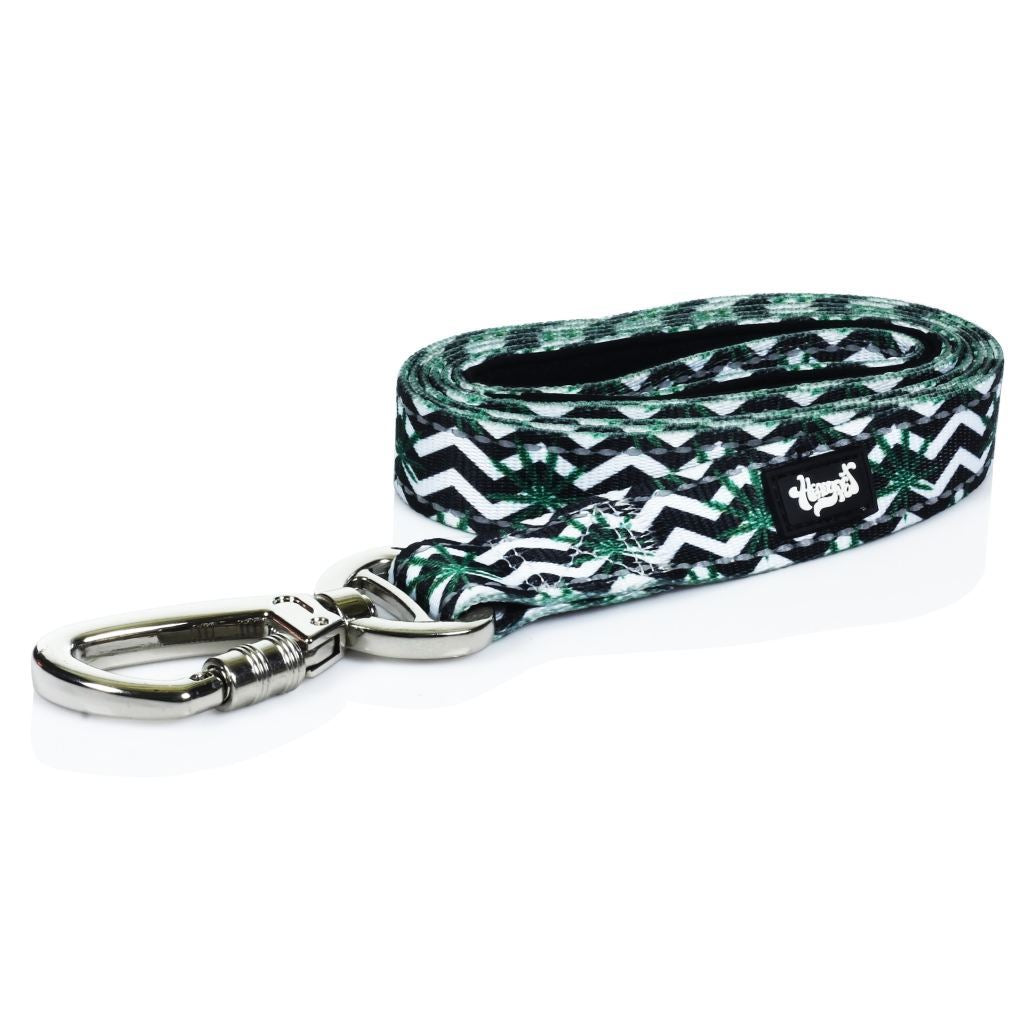 HEADY PET | Chevron & Leaf Print Leash Leash HEADY PET   