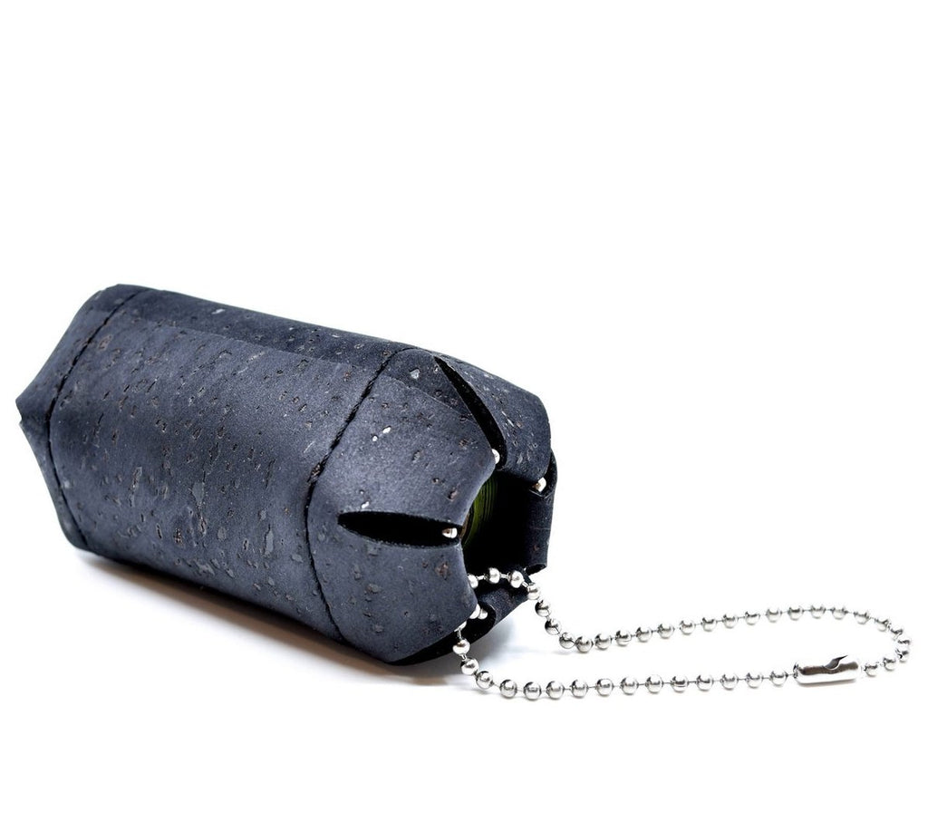 HOADIN | Cork Poop Bag Holder in Black Add-Ons HOADIN   