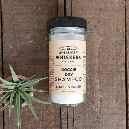 WHISKEY WHISKERS I Doggie Dry Shampoo Clean WHISKEY WHISKERS   