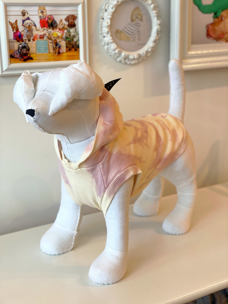 Studio Splatter Dog Sweatshirt in Blush (CLEARANCE) Wear FOUND MY ANIMAL   