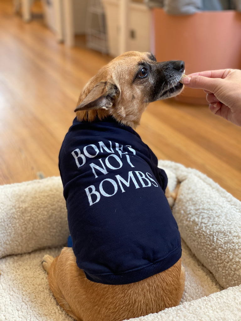 Cut-Sleeve “Four-Legged Feminist” T-Shirt (Made in the USA)  DOG & CO. COLLECTION   
