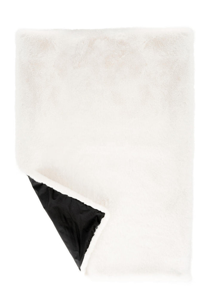 Faux Mink Dog Blanket in Ivory (Made in the USA) HOME FABULOUS FURS   
