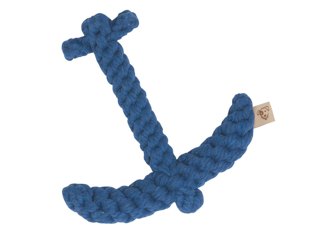 JAX & BONES | Anchor Rope Toy in Blue Toys JAX & BONES   