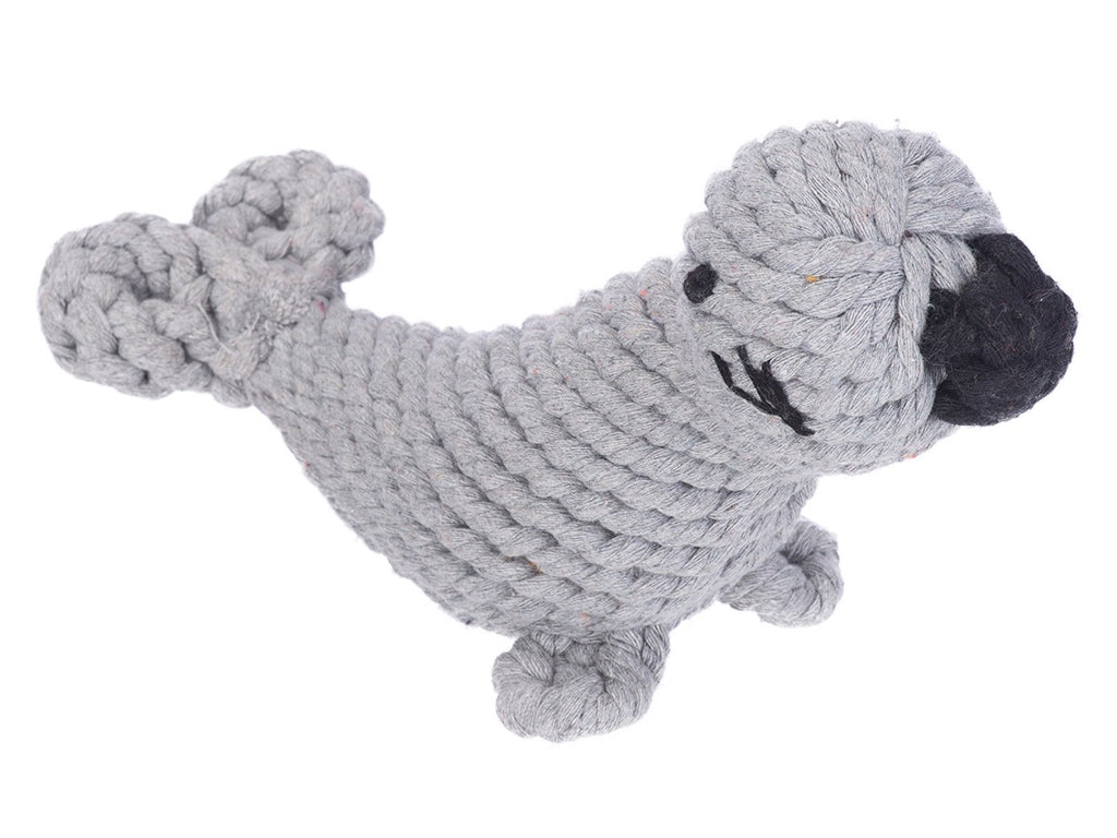 JAX & BONES | Sidney The Seal Rope Toy Toys JAX & BONES   