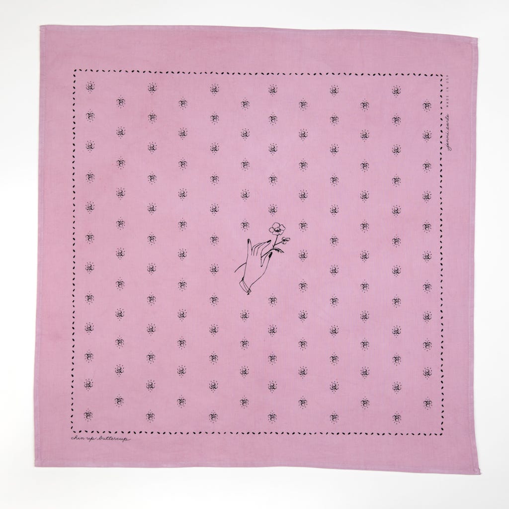 JENNI EARLE | Chin Up Bandana Accessories JENNI EARLE   