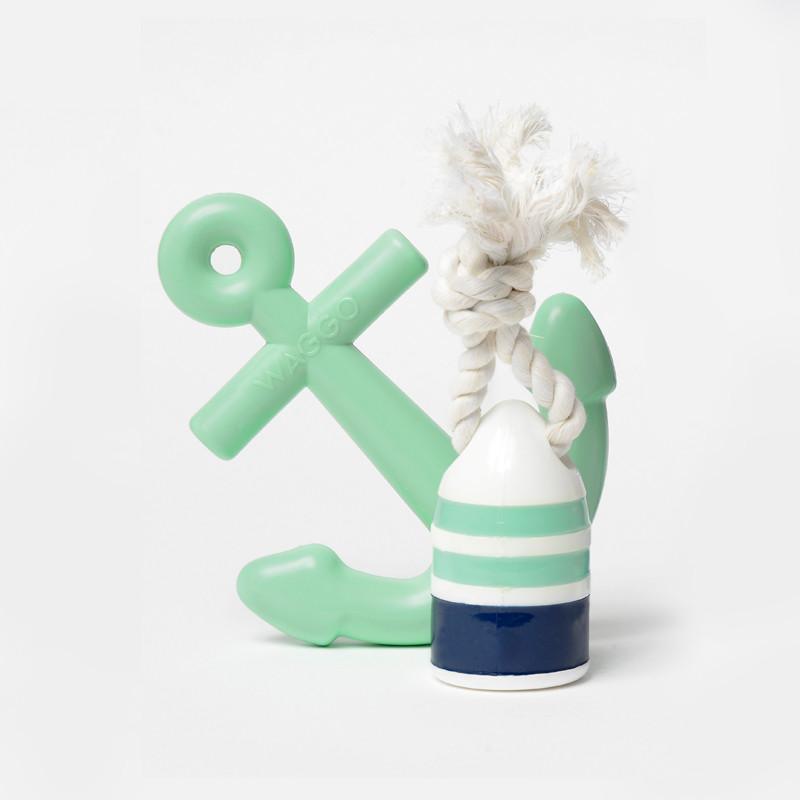 WAGGO | Anchor Toy in Mint Toys WAGGO   