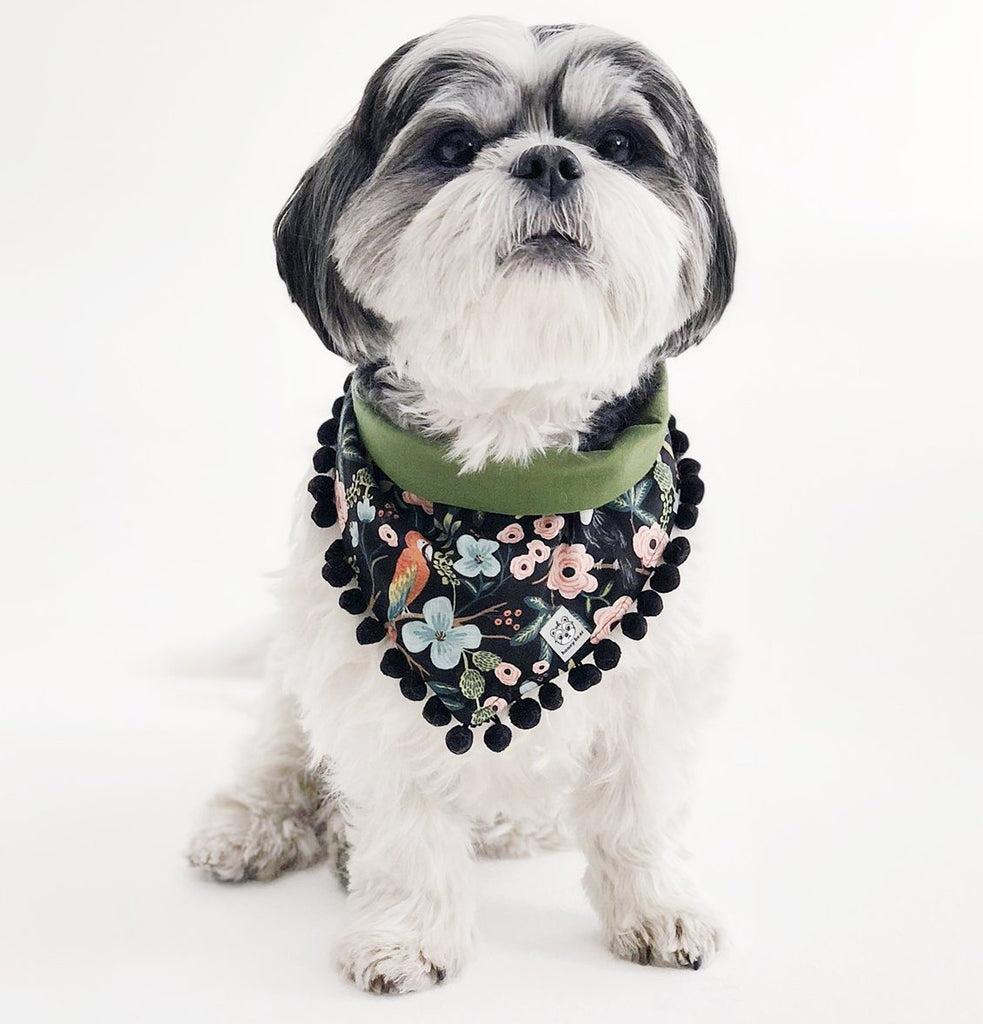 OH HONEY BEAR | Paradise Pom Pom Bandana Accessories OH HONEY BEAR   
