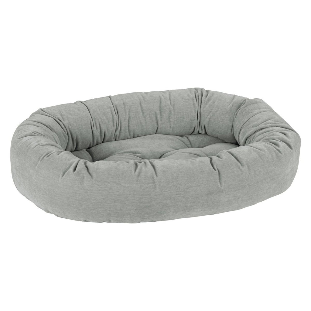 Donut Dog Bed (Direct-Ship) HOME BOWSER'S PET PRODUCTS Small Oyster Washed Microvelvet 