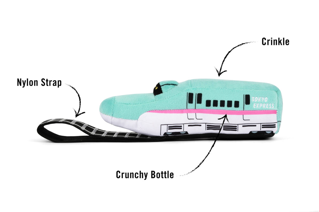 Tokyo Express Train Plush Dog Toy Play P.L.A.Y.   