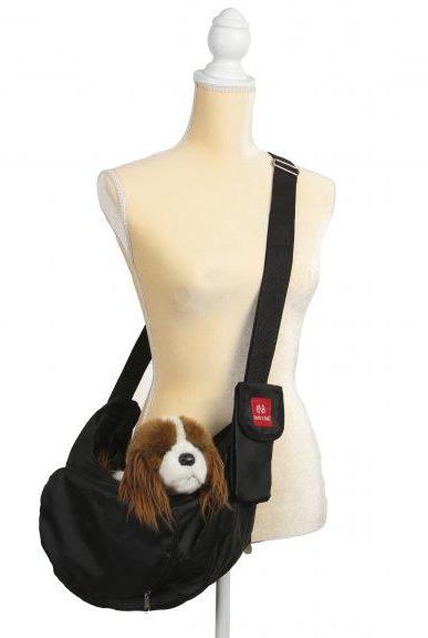 BARK N' BAG | ParaPup Clutch/Sling Bag in Black Bag BARK N' BAG   