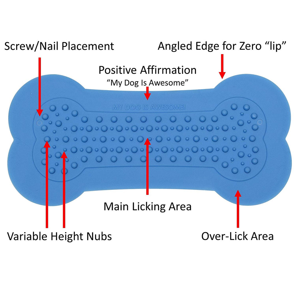 PERFECT CURVE | Lick Lick Pad in Blue Clean Perfect Curve   