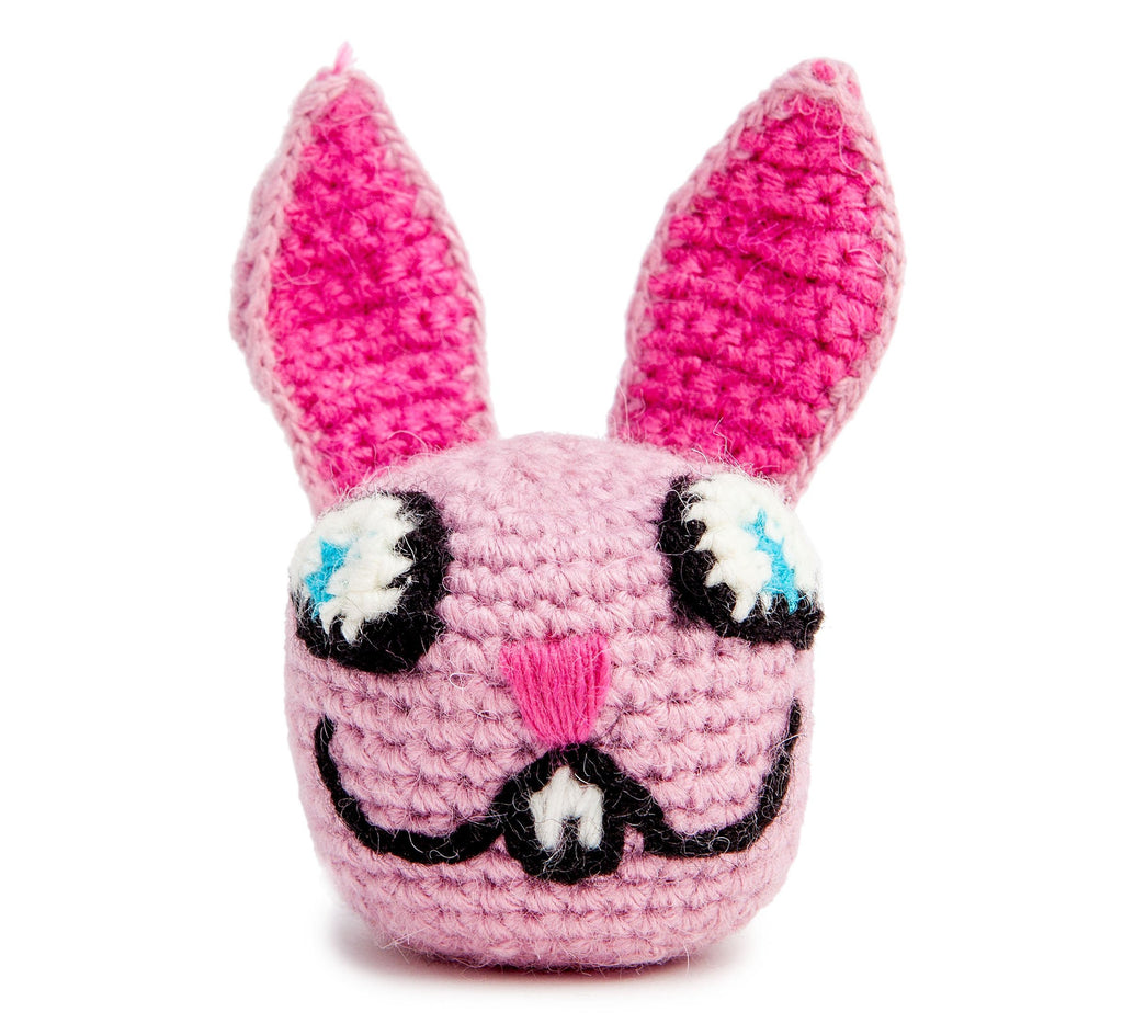 PERUVIAN KNITS | Pink Bunny Toy Play Peruvian Trading   