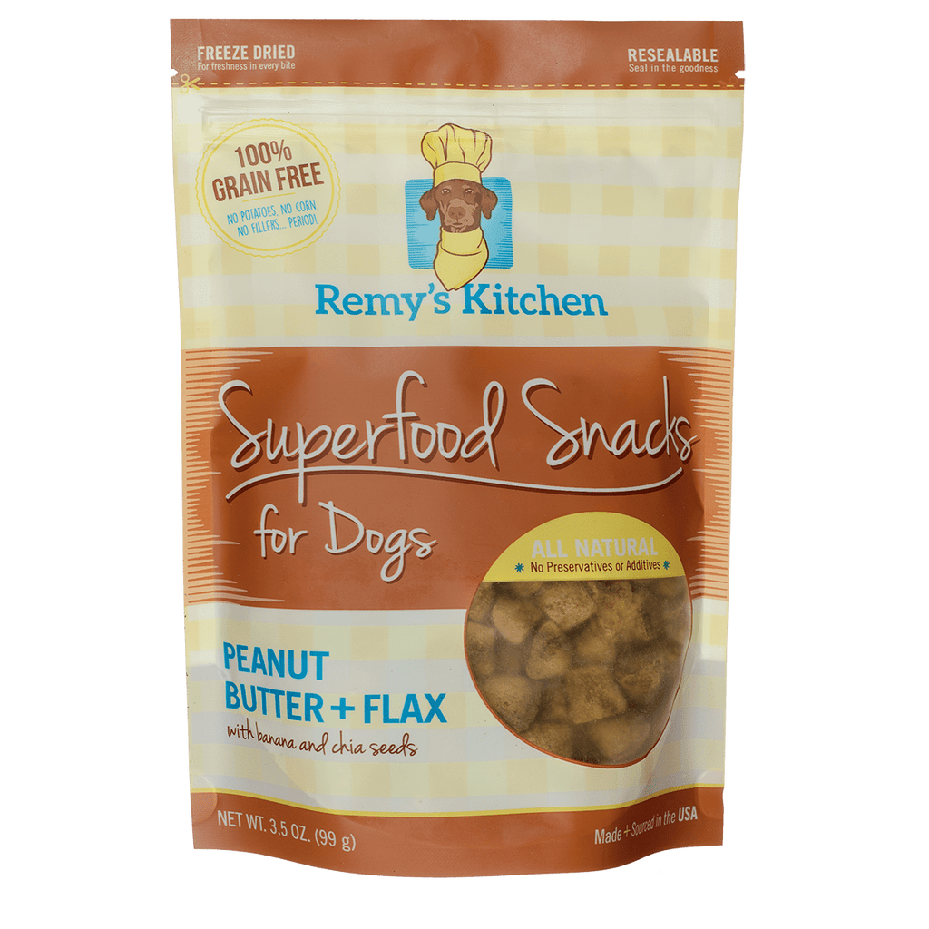 REMY'S KITCHEN | Superfood Snacks in Peanut Butter + Flax Eat REMY'S KITCHEN   