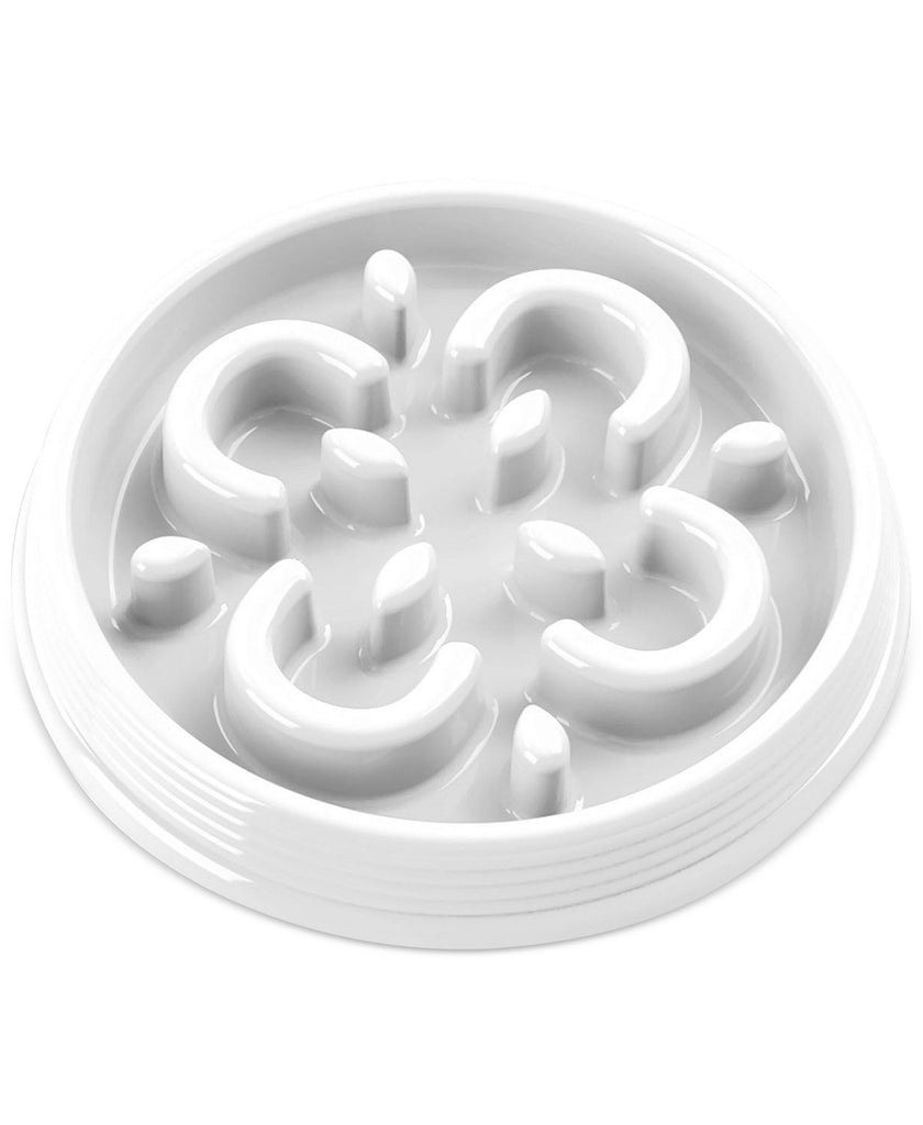 Slow Chow Feeder in Bright White (Small) Eat TARHONG Small  
