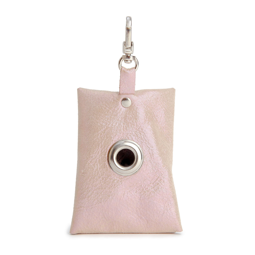 TRACEY TANNER | Luxe Leather Leash Bag in Soft Pink Shimmer Add-Ons TRACEY TANNER   