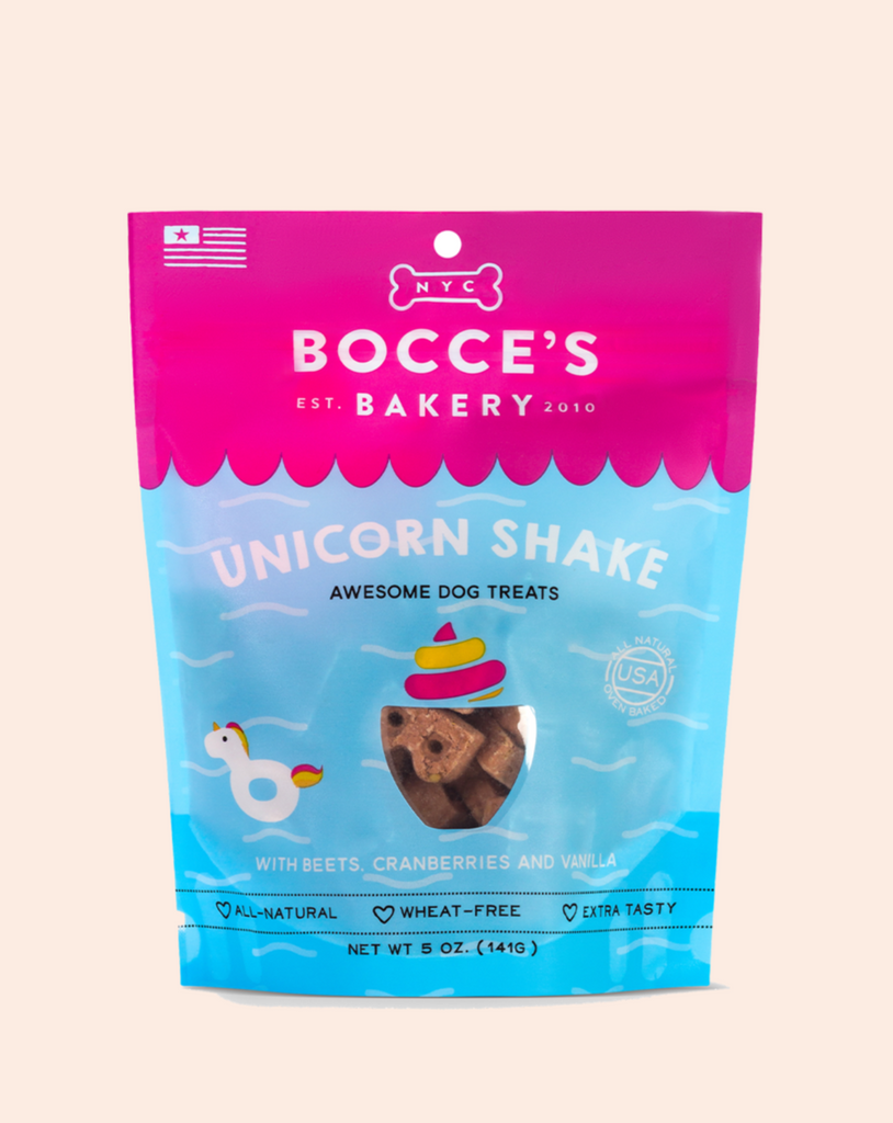Unicorn Shake Dog Treats Eat BOCCE'S BAKERY   