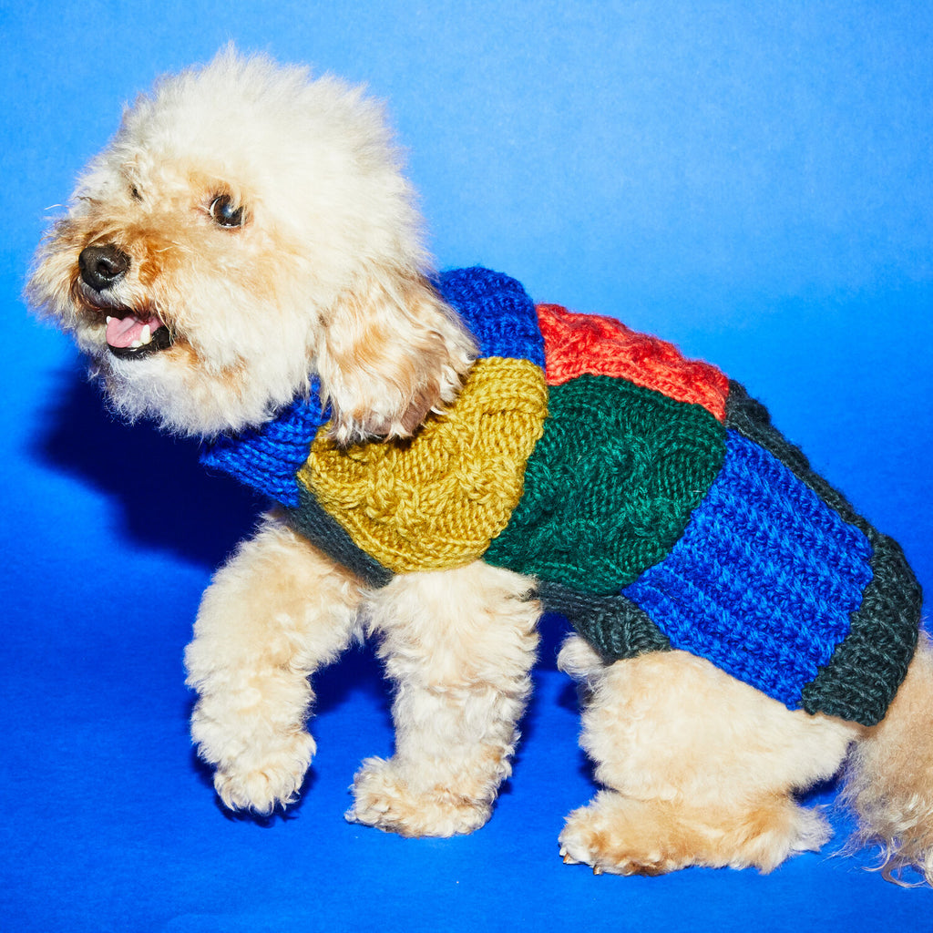 Patchwork Sweater (FINAL SALE) Wear WARE OF THE DOG   
