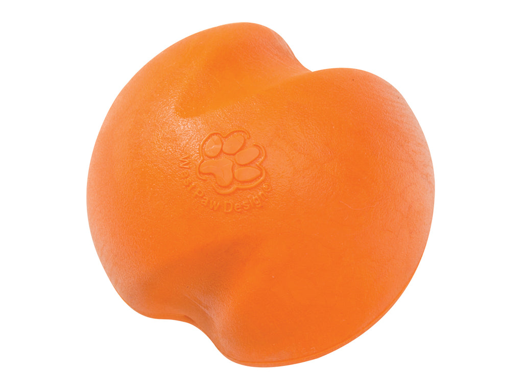 WEST PAW | Jive Dive Ball in Tangerine (3.25") Toys WEST PAW   